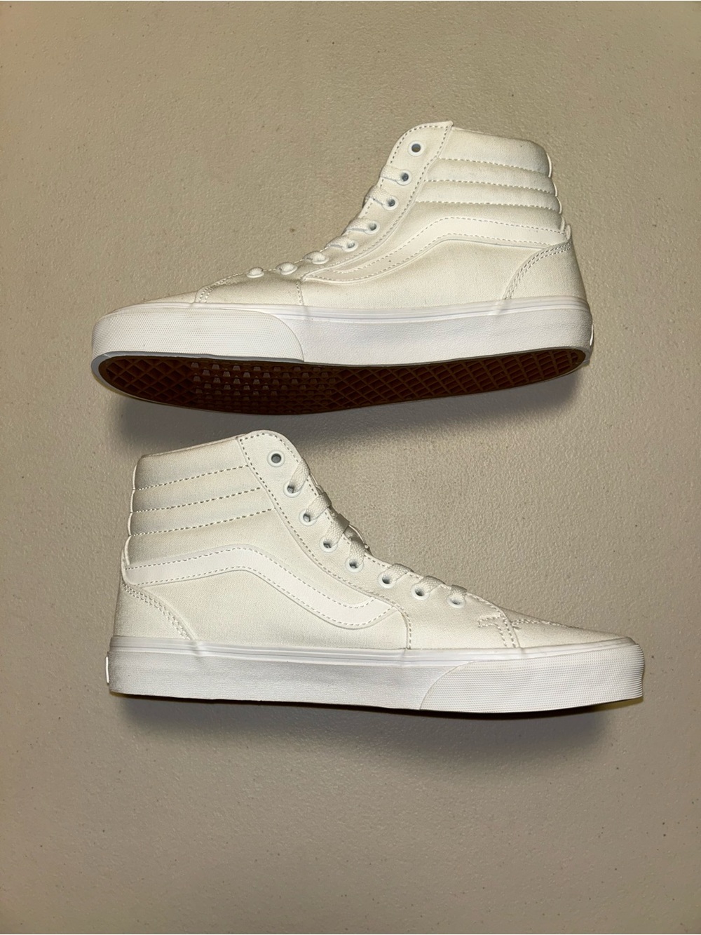 Vans White High-Top Skate Sneakers - Women’s Size 11 - NWOT